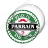 Image digitale - Veux tu être mon parrain - capsule