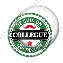 Image digitale - Je suis un collègue qui déchire - capsule