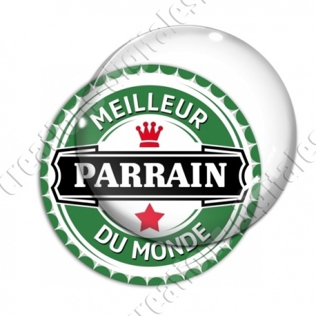 Image digitale - Meilleur parrain du monde - capsule