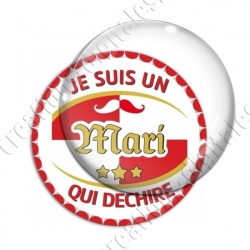 Image digitale - Je suis un mari qui déchire - capsule