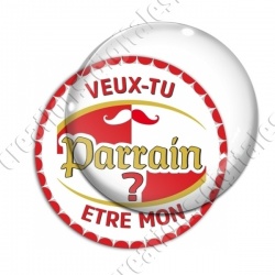 Image digitale - Veux tu être mon parrain - capsule