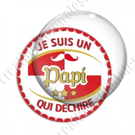 Image digitale - Je suis un papi qui déchire - capsule