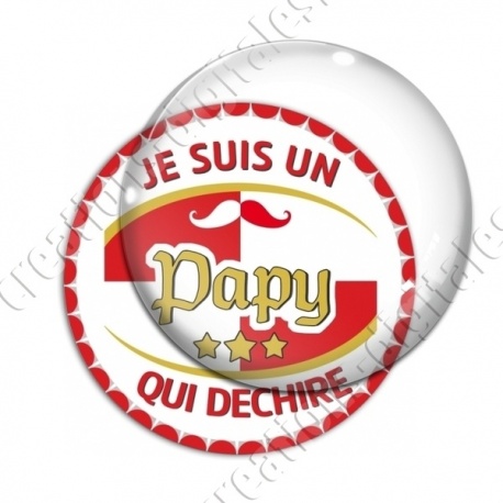 Image digitale - Je suis un papy qui déchire - capsule