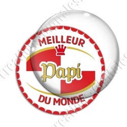 Image digitale - Meilleur papi du monde - capsule