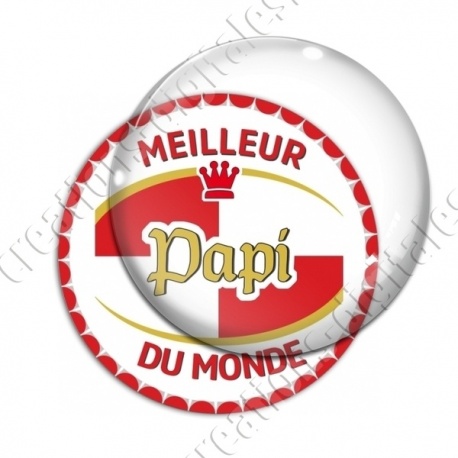 Image digitale - Meilleur papi du monde - capsule