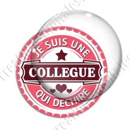 Image digitale - Je suis une collègue qui déchire - capsule