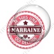 Image digitale - Je suis une marraine qui déchire - capsule