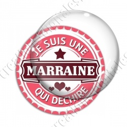 Image digitale - Je suis une marraine qui déchire - capsule