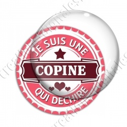 Image digitale - Je suis une copine qui déchire - capsule