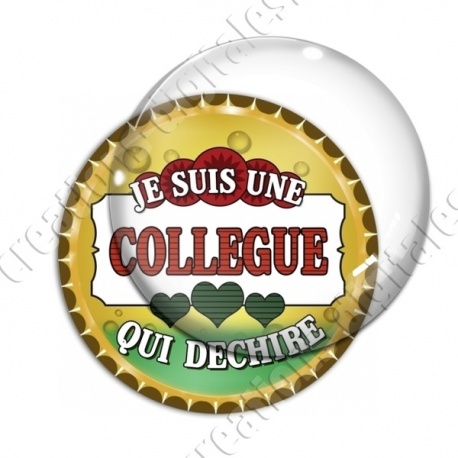 Image digitale - Je suis une collègue qui déchire - capsule
