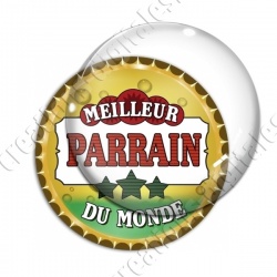 Image digitale - Meilleur parrain du monde - capsule