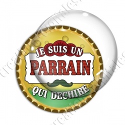 Image digitale - Je suis un parrain qui déchire - capsule