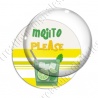 Image digitale - Mojito please - Fond bandes jaunes