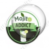 Image digitale - Mojito Addict - Fond noir