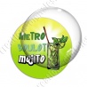 Image digitale - Metro boulot Mojito - Fond dégradé