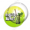 Image digitale - Mojito addict - Fond dégradé
