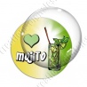 Image digitale - Love Mojito - Fond dégradé