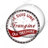 Image digitale - Je suis une frangine qui déchire - capsule