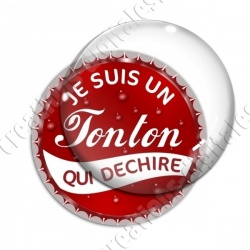 Image digitale - Je suis un tonton qui déchire - capsule