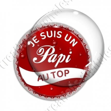 Image digitale - Je suis un papi au top - capsule