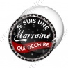 Image digitale - Je suis une marraine qui déchire - capsule