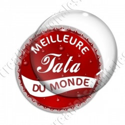Image digitale - Meilleure tata du monde - capsule