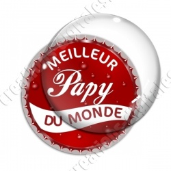 Image digitale - Meilleur papy du monde - capsule