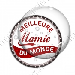 Image digitale - Meilleure mamie du monde - capsule