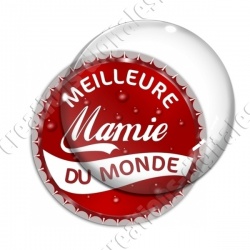 Image digitale - Meilleure mamie du monde - capsule