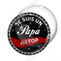 Image digitale - Je suis un papa au top - capsule