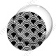 Image digitale - Vagues japonaises - Noir et blanc