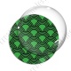Image digitale - Vagues japonaises - Noir Fond vert