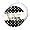 Image digitale - Un ami qui déchire - Noir