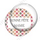Image digitale - Bonne fête mamie - Fond carrés