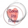Image digitale - Bonne fête mamie - Coeur rouge