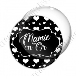 Image digitale - Mamie en or