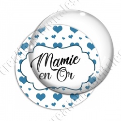 Image digitale - Mamie en or