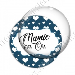 Image digitale - Mamie en or
