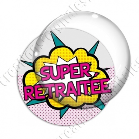 Image digitale - Super retraitée - Comics 01