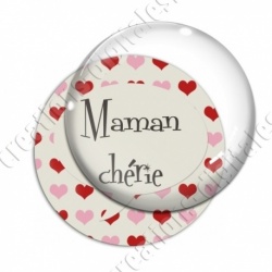 Image digitale - Maman chérie et coeur