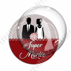 Image digitale - Super mariée