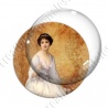 Image digitale - Femme à la robe blanche