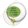 Image digitale - Merci Nounou - fille avec ballon