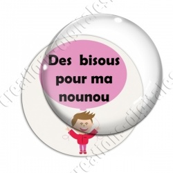 Image digitale - Nounou - Bisous ballon