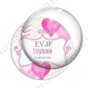 Image digitale - Personnalisable - EVJF Coeur rose