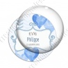 Image digitale - Personnalisable - EVG Coeur bleu