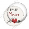 Image digitale - Personnalisable - EVJF Coeur et flêche