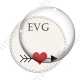 Image digitale - Personnalisable - EVG Coeur et flêche