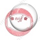 Image digitale - Personnalisable - Evjf fond fleuri rouge
