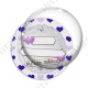 Image digitale - Personnalisable - Future mariée dentelle et coeurs violets